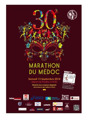 affiche-marathon-du-medoc-2014-13-septembre-chateau-dutruch-grand-poujeaux-anthonic-jean-baptiste-cordonnier