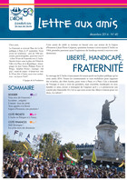 scène de vie à l arche je te donne lettre aux amis liberté handicapé fraternité