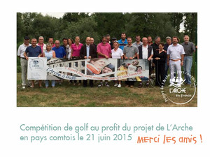 compétition golf au profit du projet Arche pays comtois