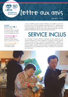 Lettre aux amis de la Fondation les Amis de L'Arche n°41_Service inclus